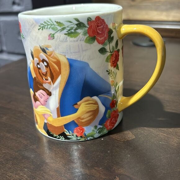 Disney Beauty and the Beast Heart Cutout Coffee Mug - Picture 5 of 10